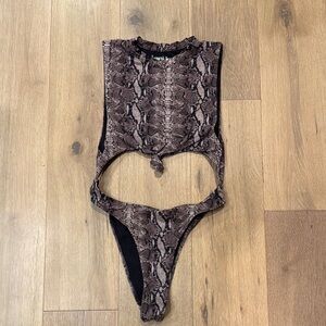 Snakeskin Print Frankie’s Bikinis